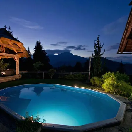 Mountain Chalet Podgorje With Pool - Happy Rentals * 슬로벤 그라데츠